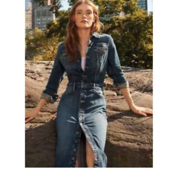 Vintage Studded Button Down Boho Maxi Belted Dress Wesrern Cowgirl Festival Rare - Picture 2 of 16